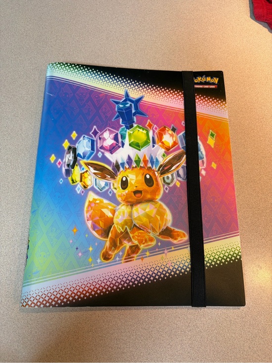 Pokemon Other - Pokemon Eevee Holographic Gem Cover - Rainbow Colors